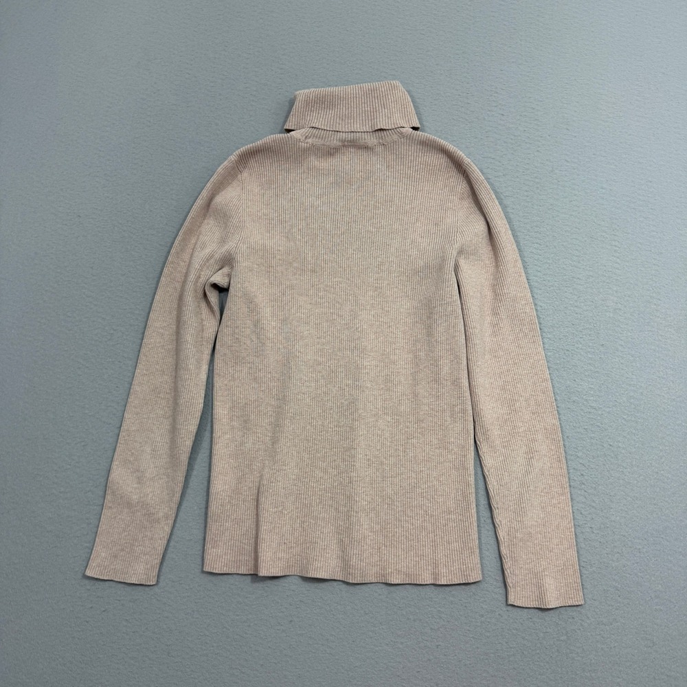 Lauren Ralph Lauren Sweater Women Large Turtleneck Ribbed Knit Pullover Vintage - Picture 7 of 11